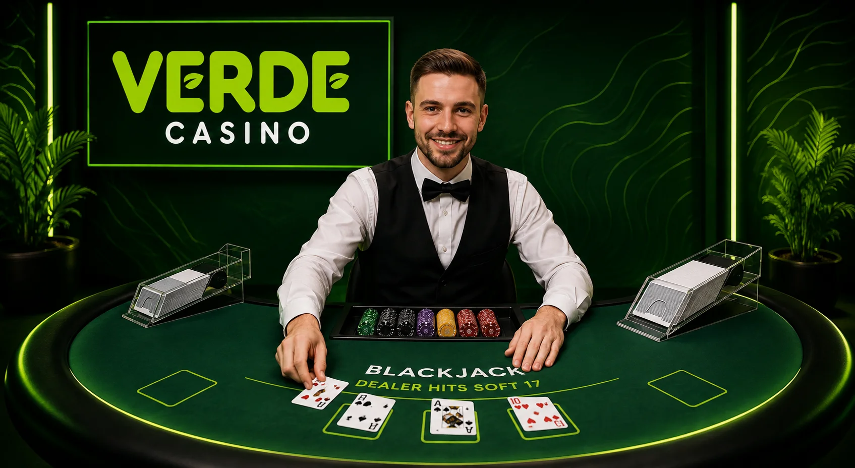Live-Casino mit rund 60 Tischen